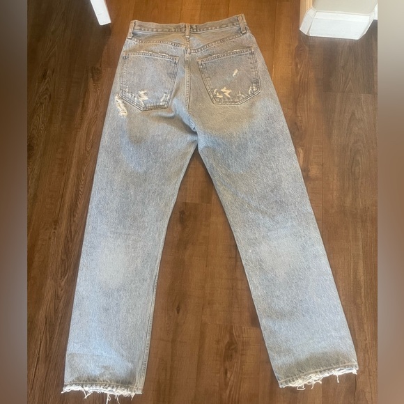 Agolde 90’s mid rise loose  Jean in fallout - Picture 11 of 12